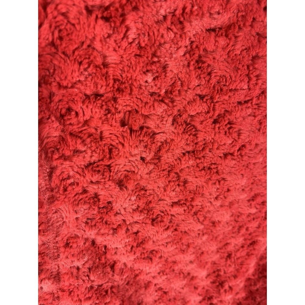 ALPS SPORTSWEAR Zip Vest Wmns Sz L Softest Plush DARK CORAL-RED - Picture 3 of 6